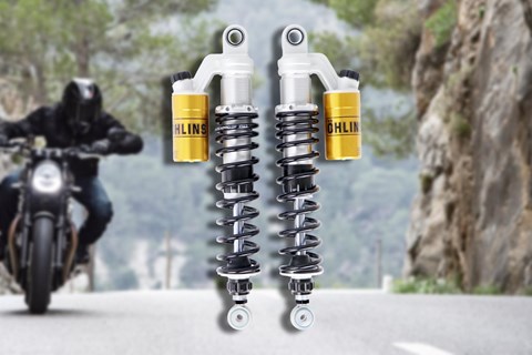 Neuer Öhlins STX36 Stoßdämpfer für die Triumph Speed Twin 1200