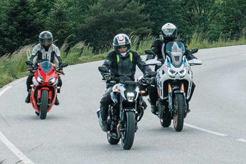 Die Harmonie zwischen Motorrad, Fahrer und Ausrüstung