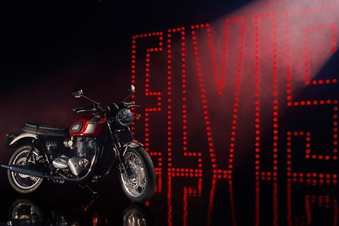 Triumph Bonneville T120 Elvis Presley Special Edition 2024