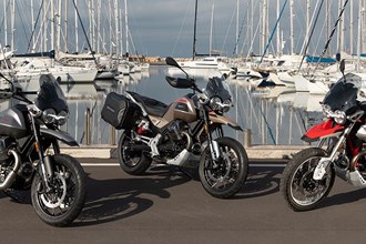 Drei neue Moto Guzzi V85 für 2024 Drei neue Moto Guzzi V85 für 2024