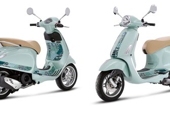 Vespa Primavera Batik - Sondermodell im indonesischen Stil Vespa Primavera Batik - Sondermodell im indonesischen Stil