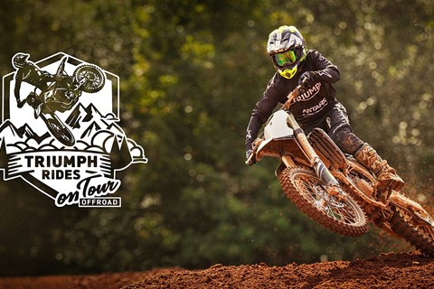 Teste die neue Triumph TF 250-X Motocross GRATIS!