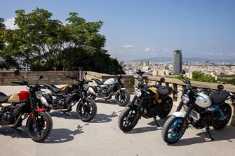 Neue Royal Enfield Guerrilla 450 präsentiert Neue Royal Enfield Guerrilla 450 präsentiert