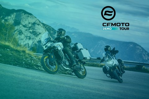 Teste die Modelle! CFMOTO Demo Tour 2024