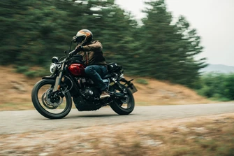 Triumph Scrambler 1200 X im Rallye Test Triumph Scrambler 1200 X im Rallye Test