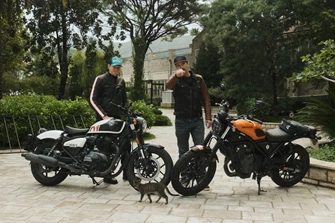 Honda CL500 vs. Royal Enfield Shotgun 650 Honda CL500 vs. Royal Enfield Shotgun 650