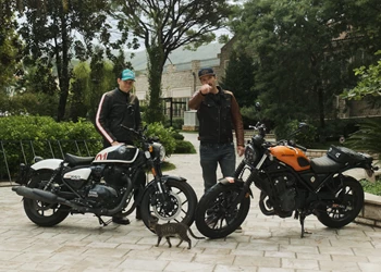 Honda CL500 vs. Royal Enfield Shotgun 650 Honda CL500 vs. Royal Enfield Shotgun 650