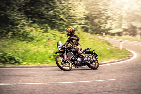 Royal Enfield Himalayan 2024 - Test auf der Landstraße