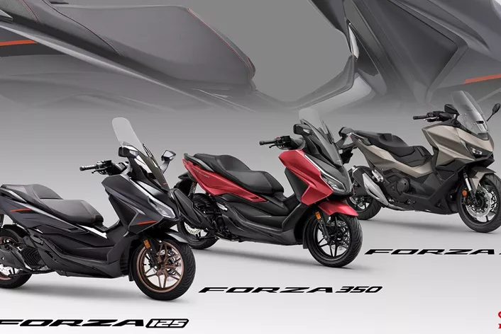 Honda je u modelnoj godini 2025. predstavila opsežna ažuriranja za obitelj Forza Premium skutera. Promjene se odnose kako na dizajn, tako i na opremu, s ciljem daljnjeg povećanja praktične upotrebe i udobnosti modela.