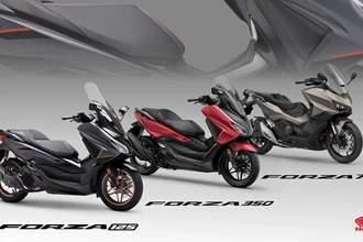 Honda Forza Roller-Modelle 2025 mit zahlreichen Updates Honda Forza Roller-Modelle 2025 mit zahlreichen Updates