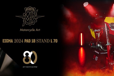 GASGAS & MV Agusta kommen zur EICMA 2024!