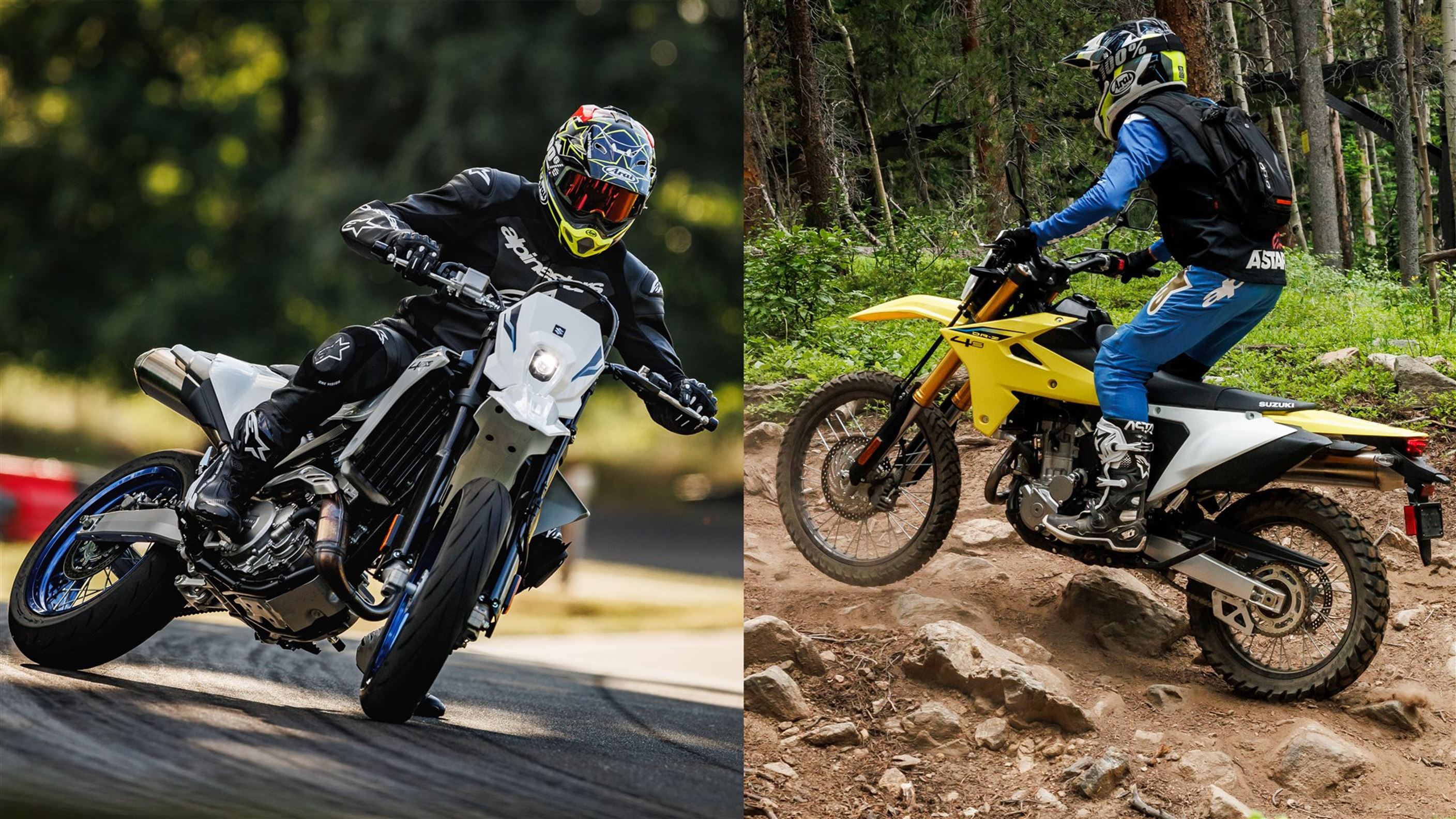 Suzuki DR-Z4S and DR-Z4SM 2025 Suzuki DR-Z4S and DR-Z4SM 2025