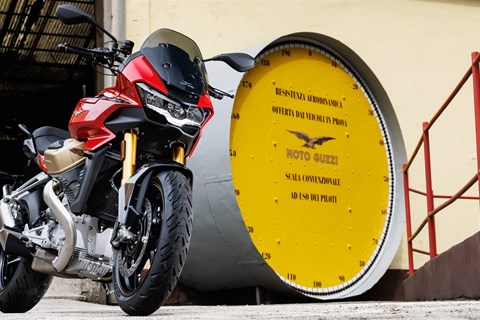 Moto Guzzi V100 Mandello Wind Tunnel 2025
