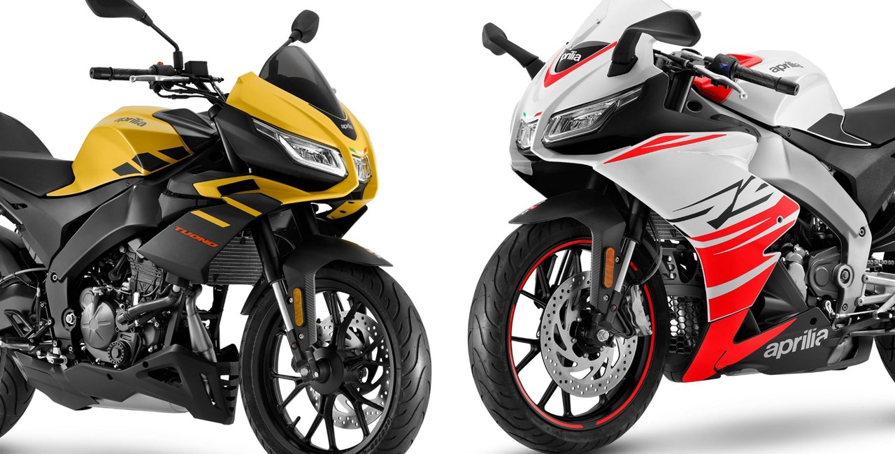 Die neuen Aprilia RS 125 und Tuono 125 2025