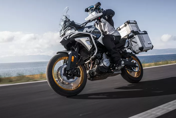 The CFMOTO 700MT was originally designed as a sport touring bike, but in its latest version, it has evolved into a full-fledged adventure bike.