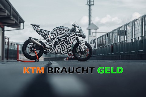 KTM sucht mindestens 100 Millionen Euro Investment für 2025