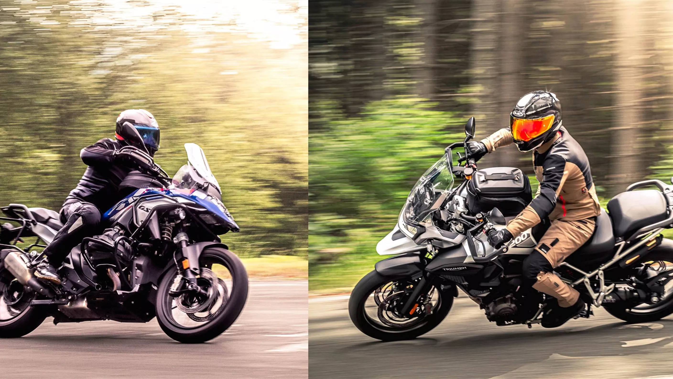 BMW R 1300 GS kontra Triumph Tiger 1200 GT Pro Test 2024 BMW R 1300 GS kontra Triumph Tiger 1200 GT Pro Test 2024
