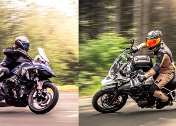 BMW R 1300 GS gegen Triumph Tiger 1200 GT Pro Test 2024 BMW R 1300 GS gegen Triumph Tiger 1200 GT Pro Test 2024