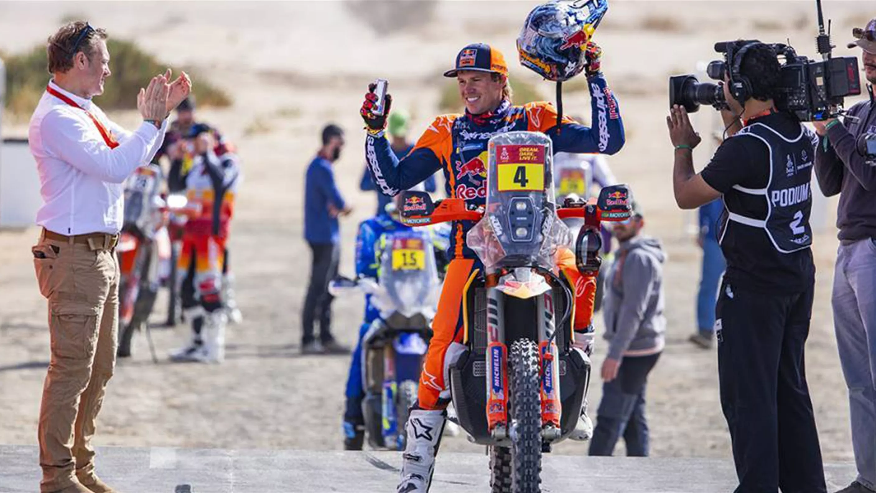 Dakar 2025 - Daniel Sanders vítězí na KTM Dakar 2025 - Daniel Sanders vítězí na KTM