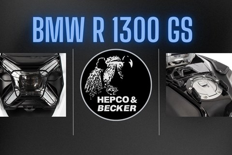 Hepco&Becker: Zubehör für die BMW R 1300 GS Adventure