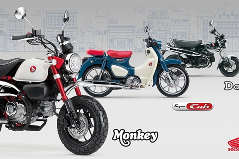 Honda Dax, Monkey und Super Cub 2025 Honda Dax, Monkey und Super Cub 2025