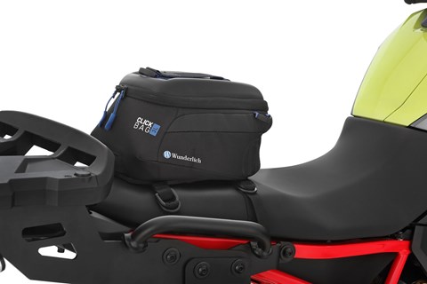 Tankrucksack sicher am Heck montieren - neue Wunderlich Lösung