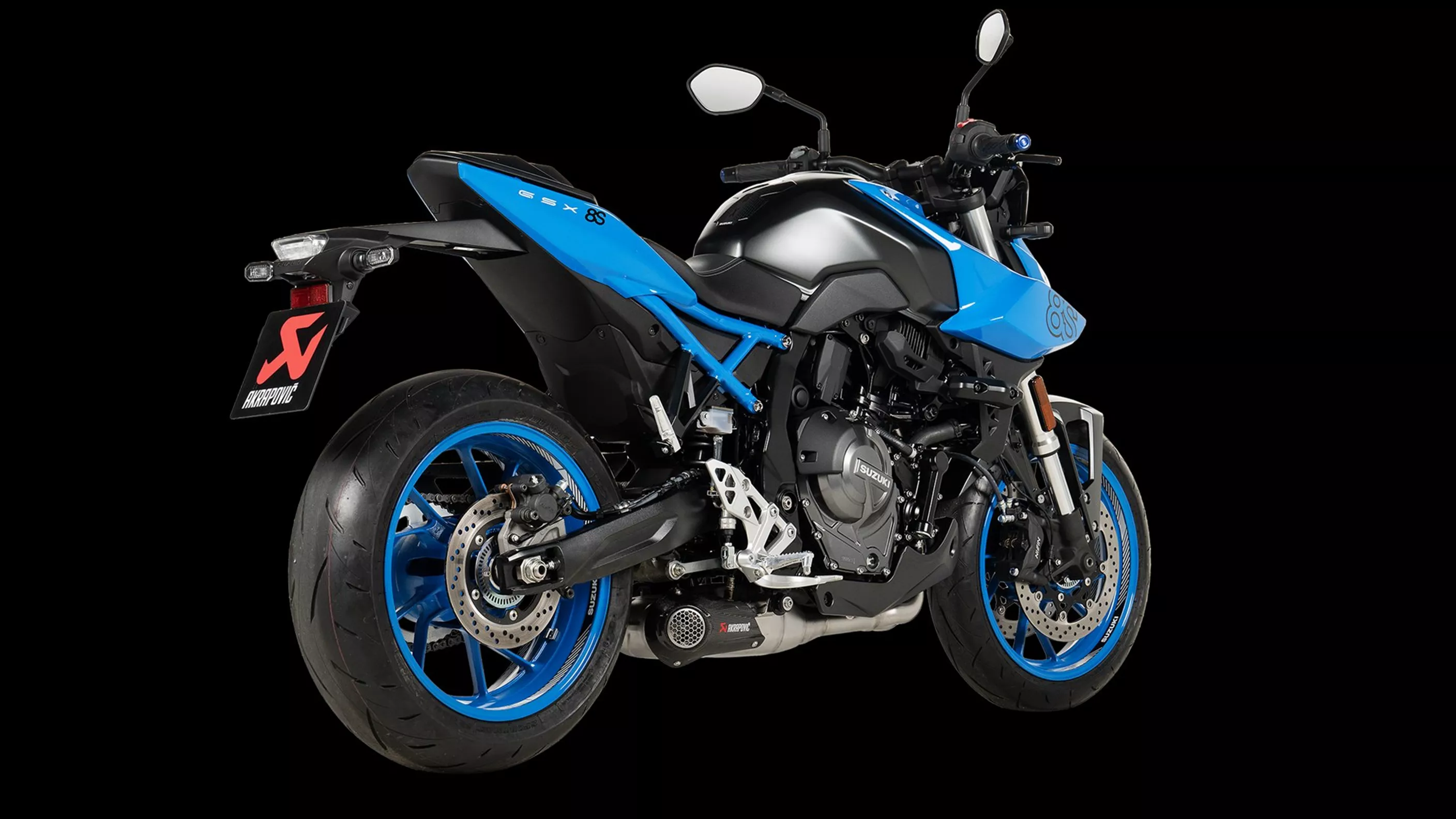 Neue Akrapovic-Auspuffanlage für Suzuki GSX-8S und 8R Neue Akrapovic-Auspuffanlage für Suzuki GSX-8S und 8R