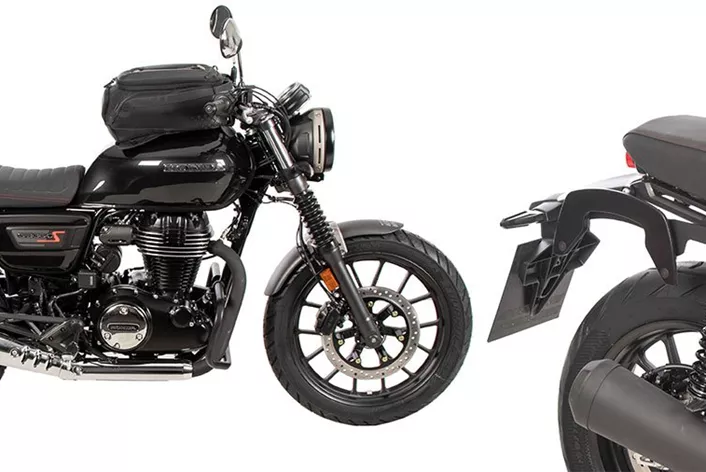 A Honda a 2025-ös évre egy menő retro motorkerékpárt dob piacra, a GB350S-t. A Hepco & Becker kínál hozzá passzoló kiegészítőket, hogy a motor funkcionalitása bővüljön.