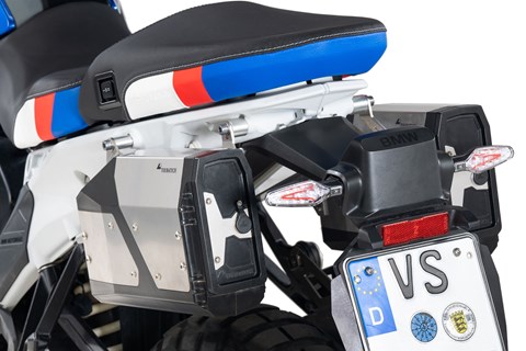 Stauraum für die BMW R 1300 GS: Touratech Werkzeugbox