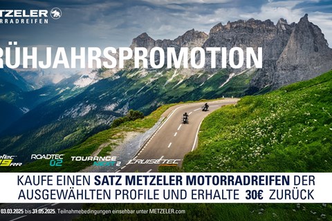 Metzeler Frühjahrspromotion 2025