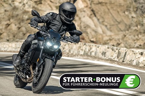 Kawasaki STARTER-BONUS 2025: Bis zu 800 Euro Ersparnis