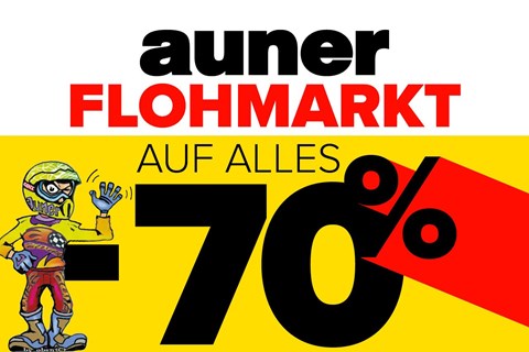 auner Flohmarkt mit -70% auf alles