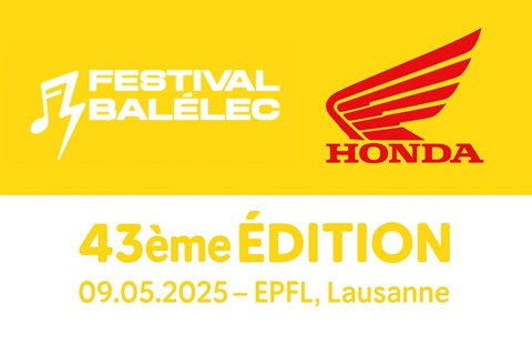 Honda Moto Schweiz x Festival Balélec 2025