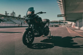 Harley-Davidson Pan America ST: Tracktest mit Martin Bauer kommt Harley-Davidson Pan America ST: Tracktest mit Martin Bauer kommt