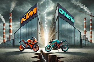 KTM beendet CFMOTO-Vertrieb in Europa  KTM beendet CFMOTO-Vertrieb in Europa