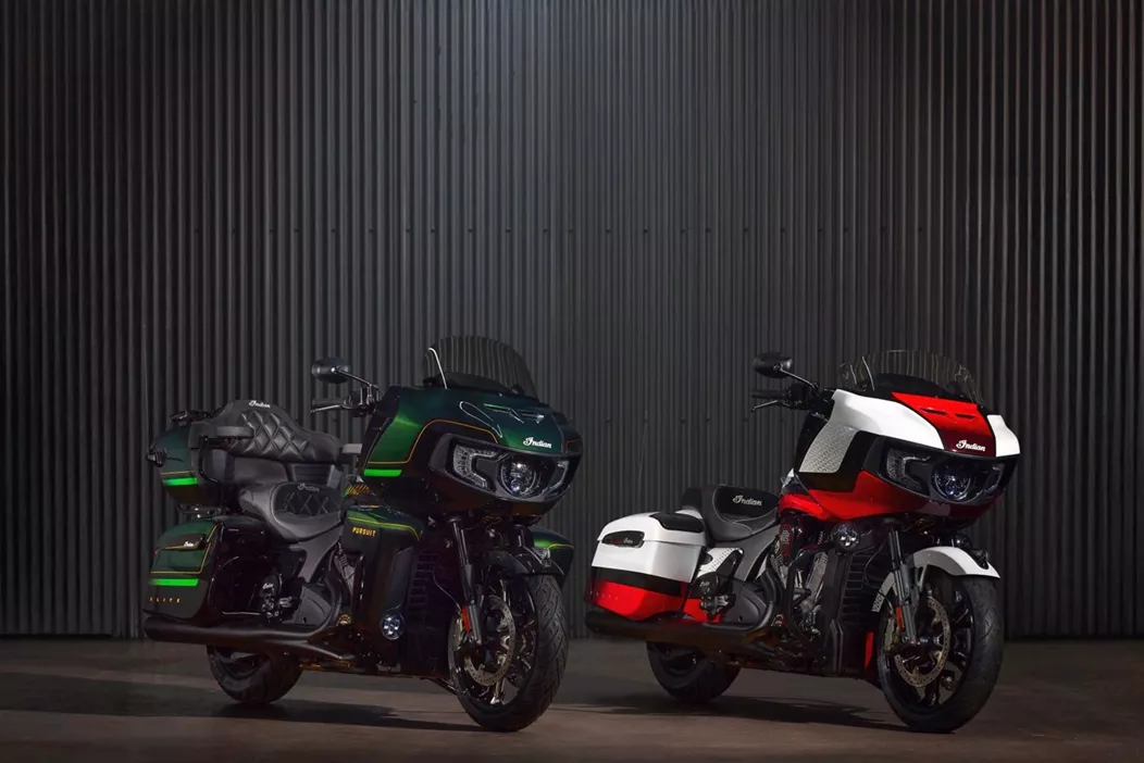 Indian Motorcycle wprowadza na rok modelowy 2025 dwa nowe motocykle z ekskluzywnej serii Elite: Indian Challenger Elite i Indian Pursuit Elite. Jeśli chcesz mieć jeden z nich, nie trać czasu - liczba sztuk jest bardzo ograniczona!