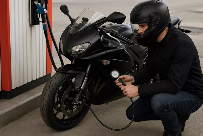 Pravilan pritisak u gumama je ključan za sigurnost i uživanje u vožnji – posebno na zahtevnim alpskim putevima. Naša sveobuhvatna tabela nudi pouzdane smernice za sve kategorije motocikala, od lakih endura do teških turing modela. Kratki vodič za podešavanje pravog pritiska u gumama na benzinskoj pumpi, čak i bez priručnika.