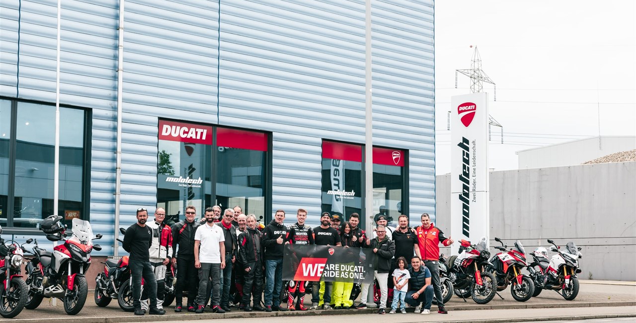 We Ride As One Schweiz 2025: Ducati-Tag mit Moto-Tech