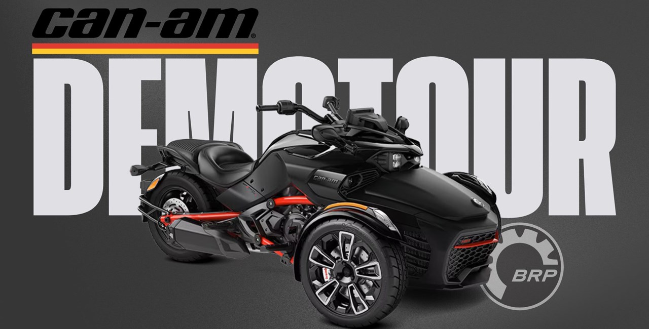 Can-Am startet 2025er Demotour durch Deutschland