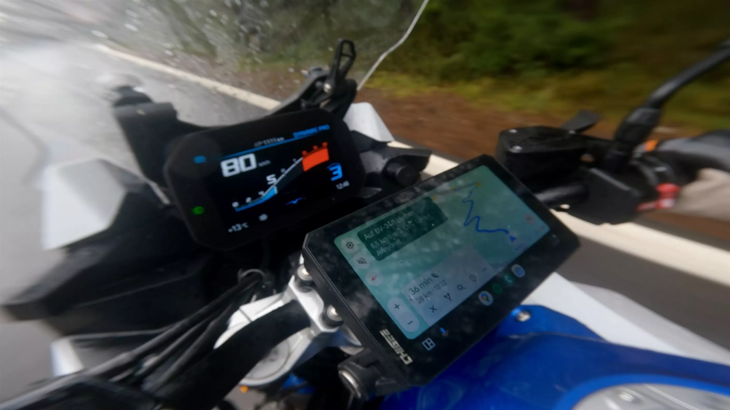 Chigee AIO-6 Motorrad-Navigationsdisplay Vorstellung & Test Chigee AIO-6 Motorrad-Navigationsdisplay Vorstellung & Test