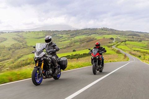 Neue Yamaha Tracer 7 und Tracer 7 GT 2025