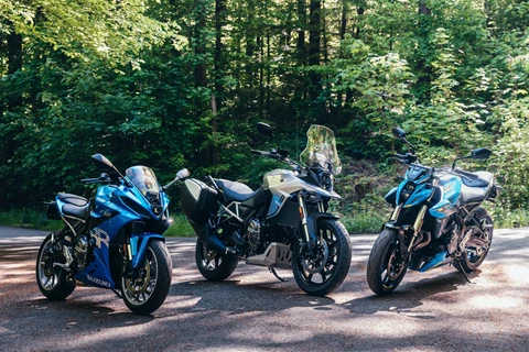 Suzuki A2-Test Schweiz: GSX-8S, 8R & V-Strom im Vergleich Suzuki A2-Test Schweiz: GSX-8S, 8R & V-Strom im Vergleich