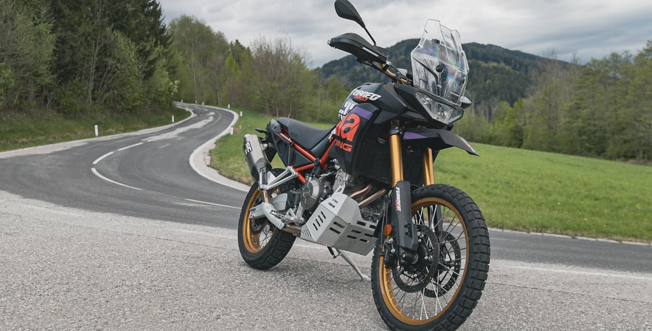 Die Aprilia Tuareg Rally 660 im Straßentest