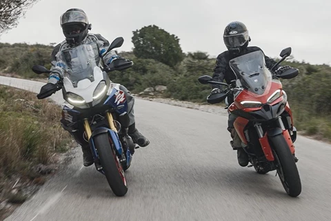 Ducati Multistrada V2 S vs. BMW F 900 XR Test & Vergleich Ducati Multistrada V2 S vs. BMW F 900 XR Test & Vergleich