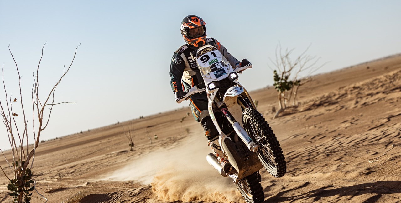 Africa Eco Race: Luca Seppele auf Platz 3 der Rookies
