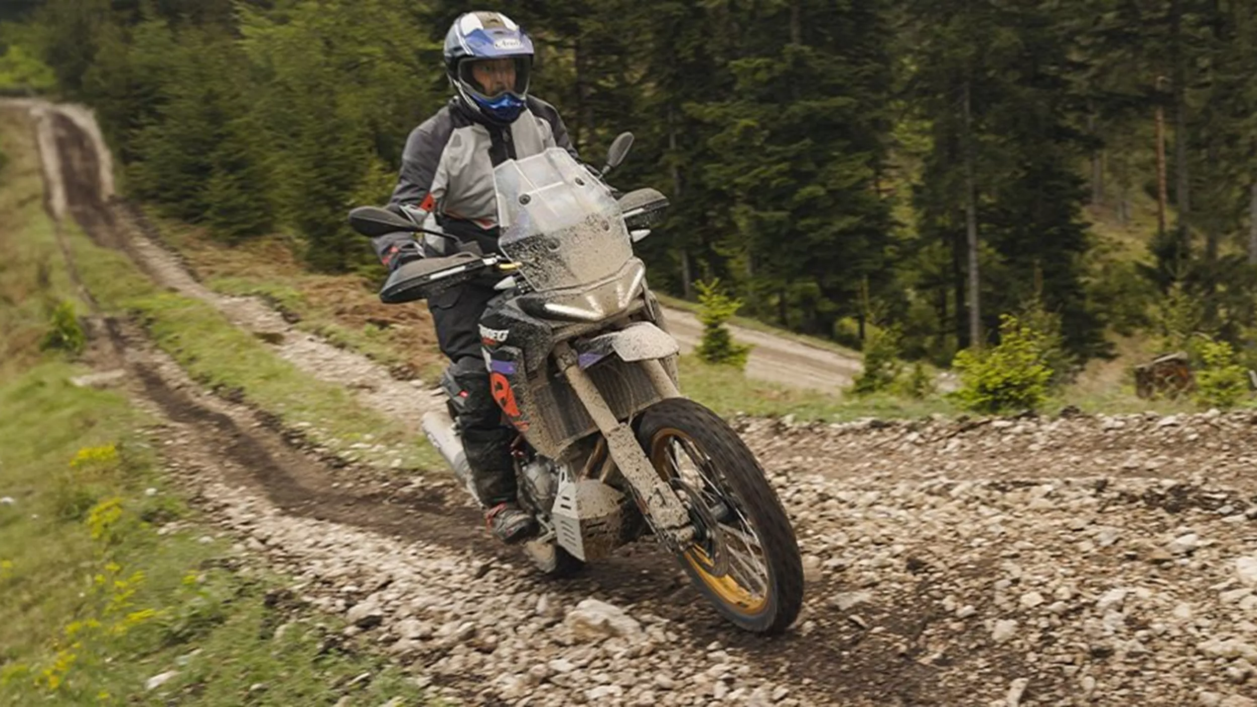 Aprilia Tuareg 660 Rally Test - Adventure Bike from Italy