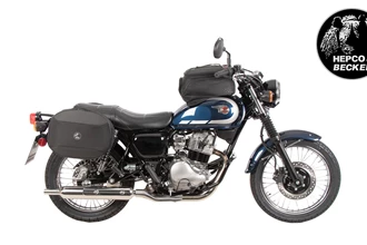 Kawasaki W230 Zubehör von Hepco & Becker im Retrolook Kawasaki W230 Zubehör von Hepco & Becker im Retrolook