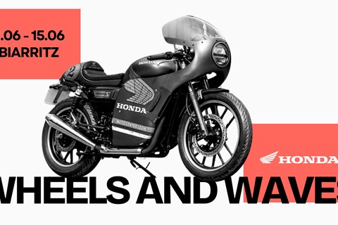 Honda GB350S beim Wheels and Waves 2025