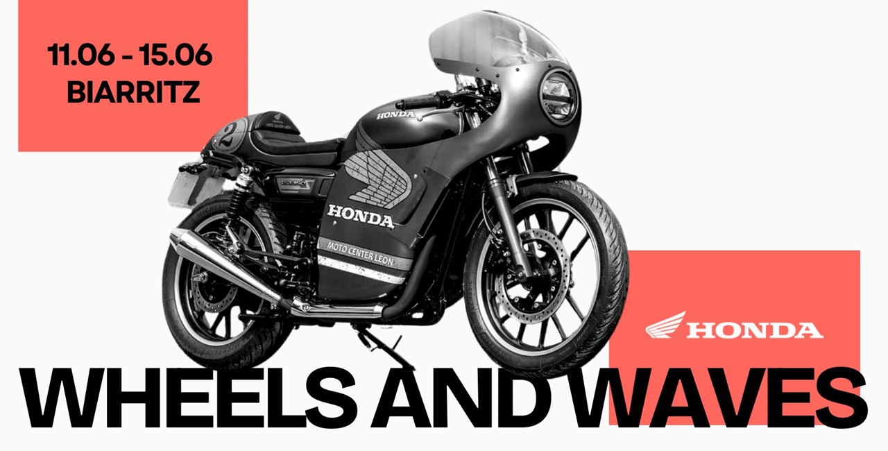 Honda GB350S beim Wheels and Waves 2025