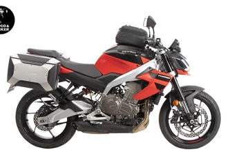 Aprilia Tuono 457: Zubehör von Hepco&Becker Aprilia Tuono 457: Zubehör von Hepco&Becker